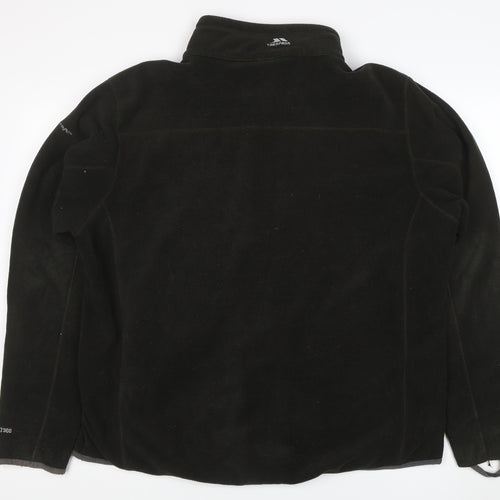 Trespass Men's Black XL Fleece Jacket Outdoor Full Zip
