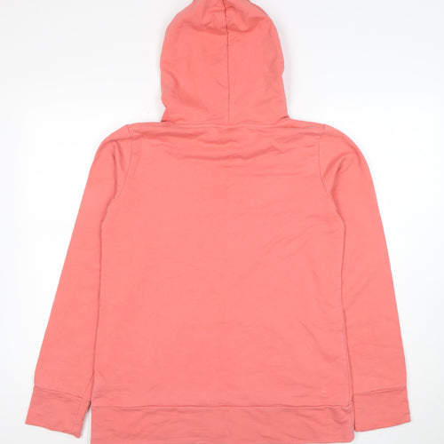 Rip Curl Womens Coral Pink Pullover Hoodie Size M Cotton Blend