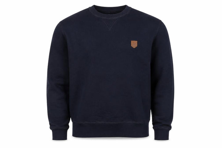 Jack & Jones Men’s Blue Classic Crew Neck Cotton Sweatshirt Size S