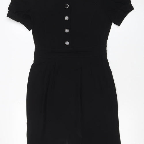 Anne Klein Women’s Black Knee Length Shift Dress Size 10
