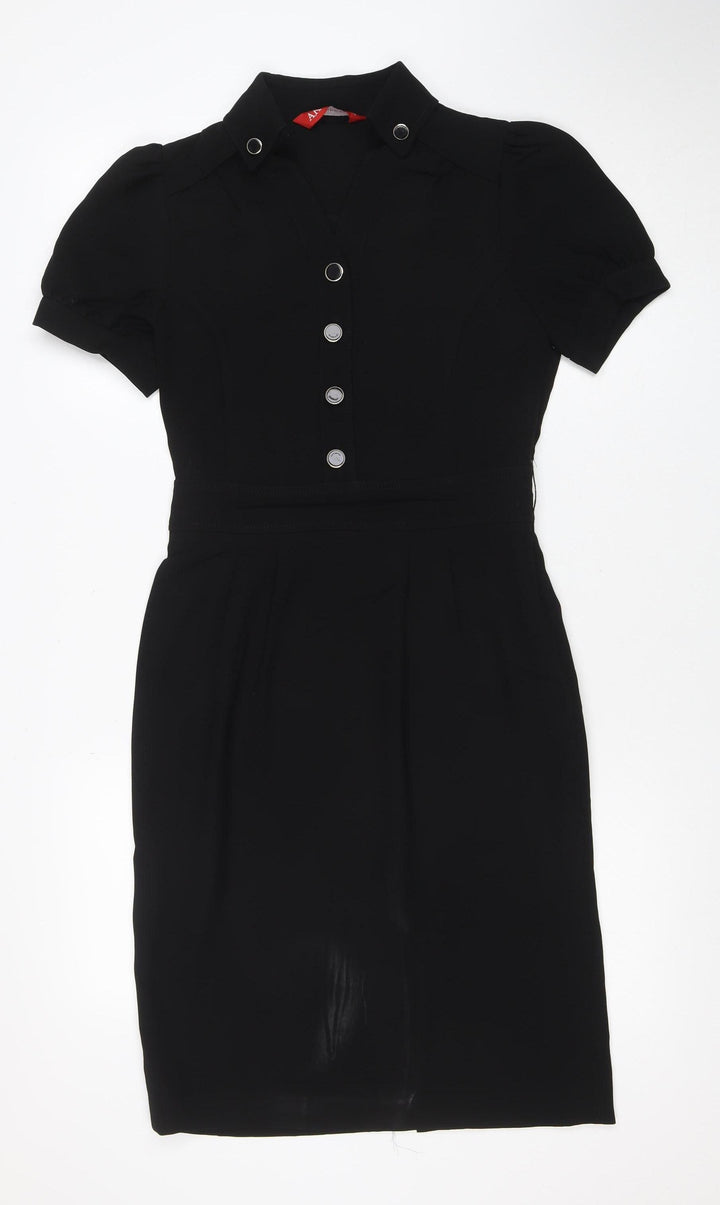 Anne Klein Women’s Black Knee Length Shift Dress Size 10