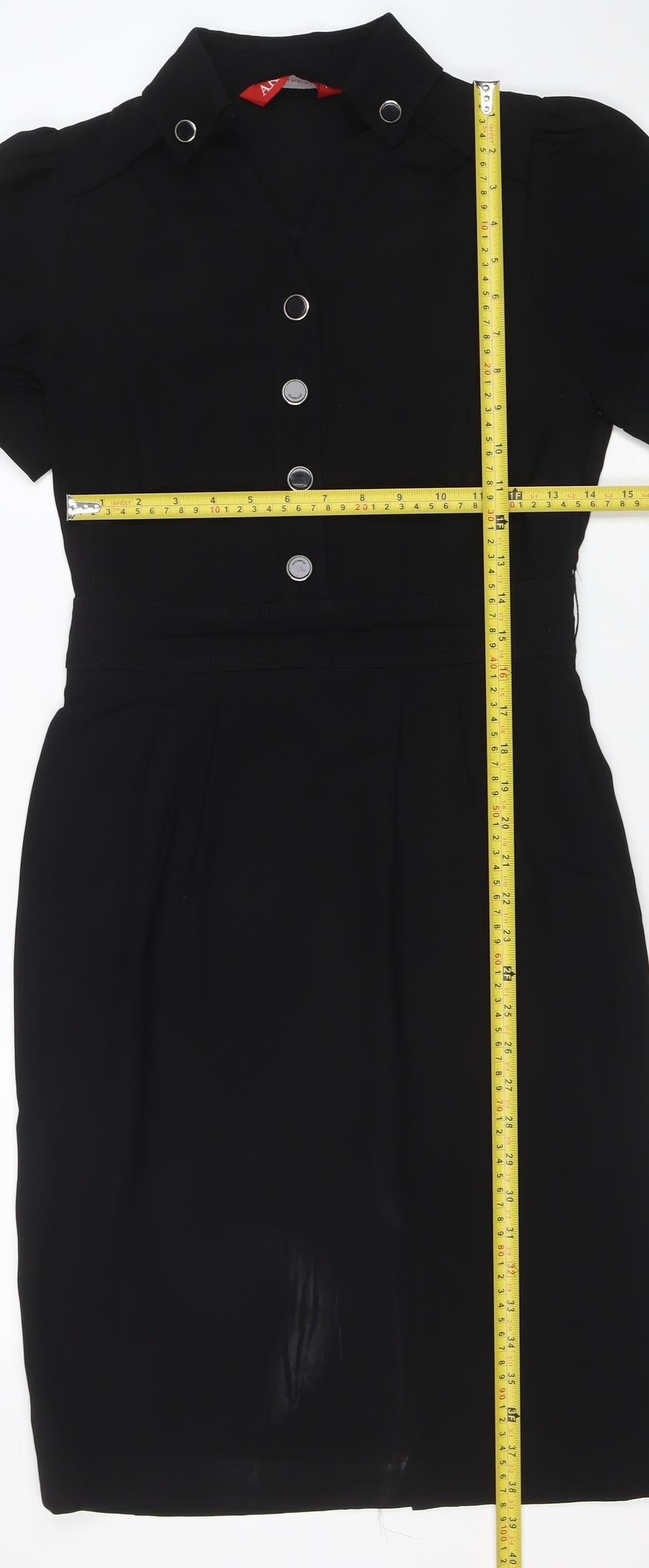 Anne Klein Women’s Black Knee Length Shift Dress Size 10