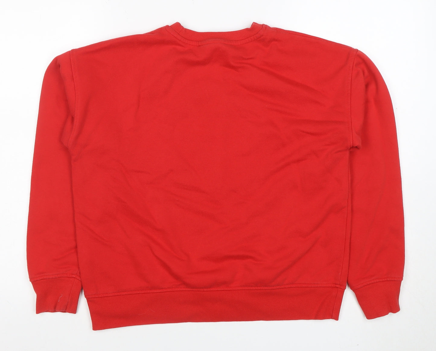 Disney Women Red XS Sweatshirt Mickey Mouse Christmas Naughty or Nice