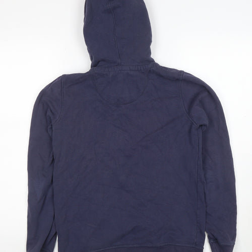 Fat Face Women's Navy Full Zip Hoodie UK 8 Cotton Casual Sweatshirt