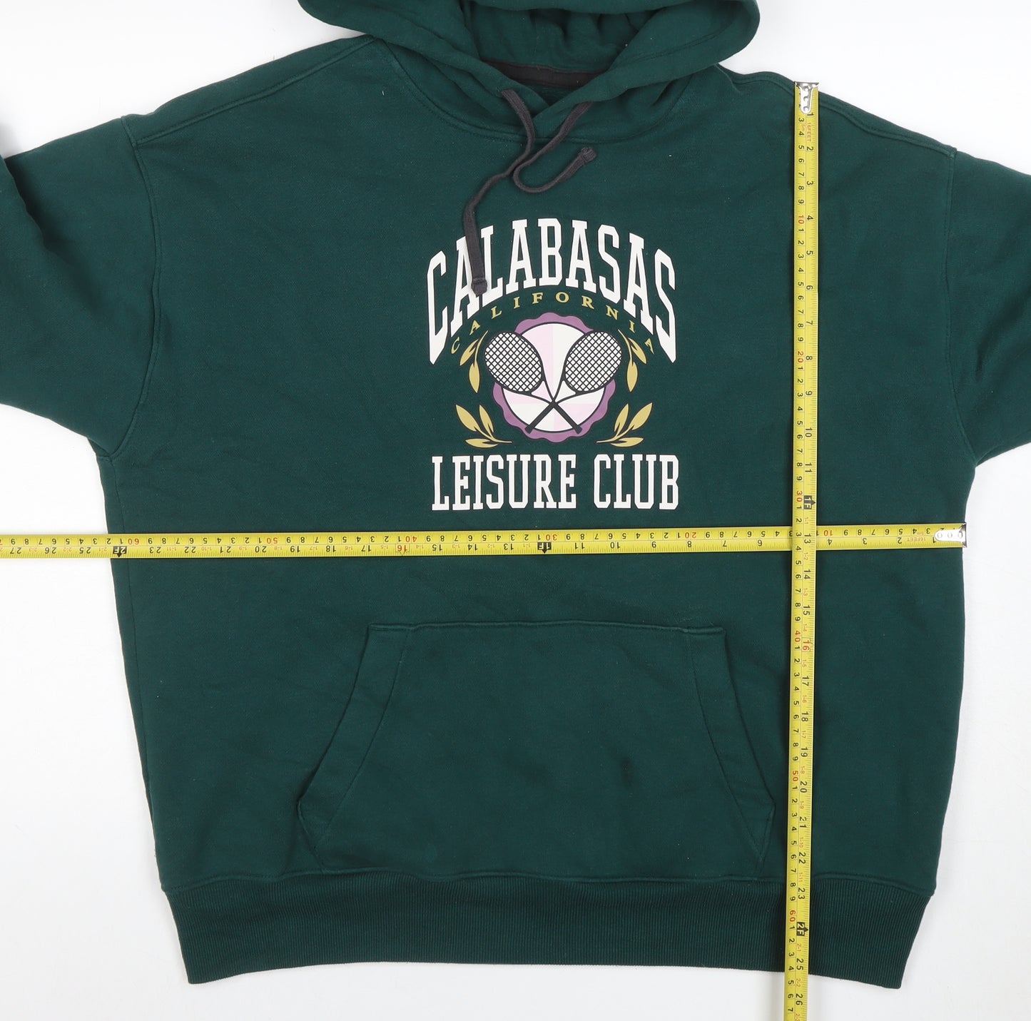 Hollister Women’s Green Calabasas Leisure Club Pullover Hoodie L