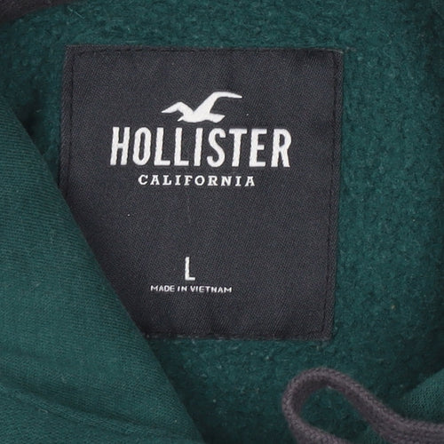 Hollister Women’s Green Calabasas Leisure Club Pullover Hoodie L