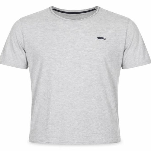 Slazenger Men’s Grey Regular Fit Short Sleeve Crew Neck T-Shirt Size M