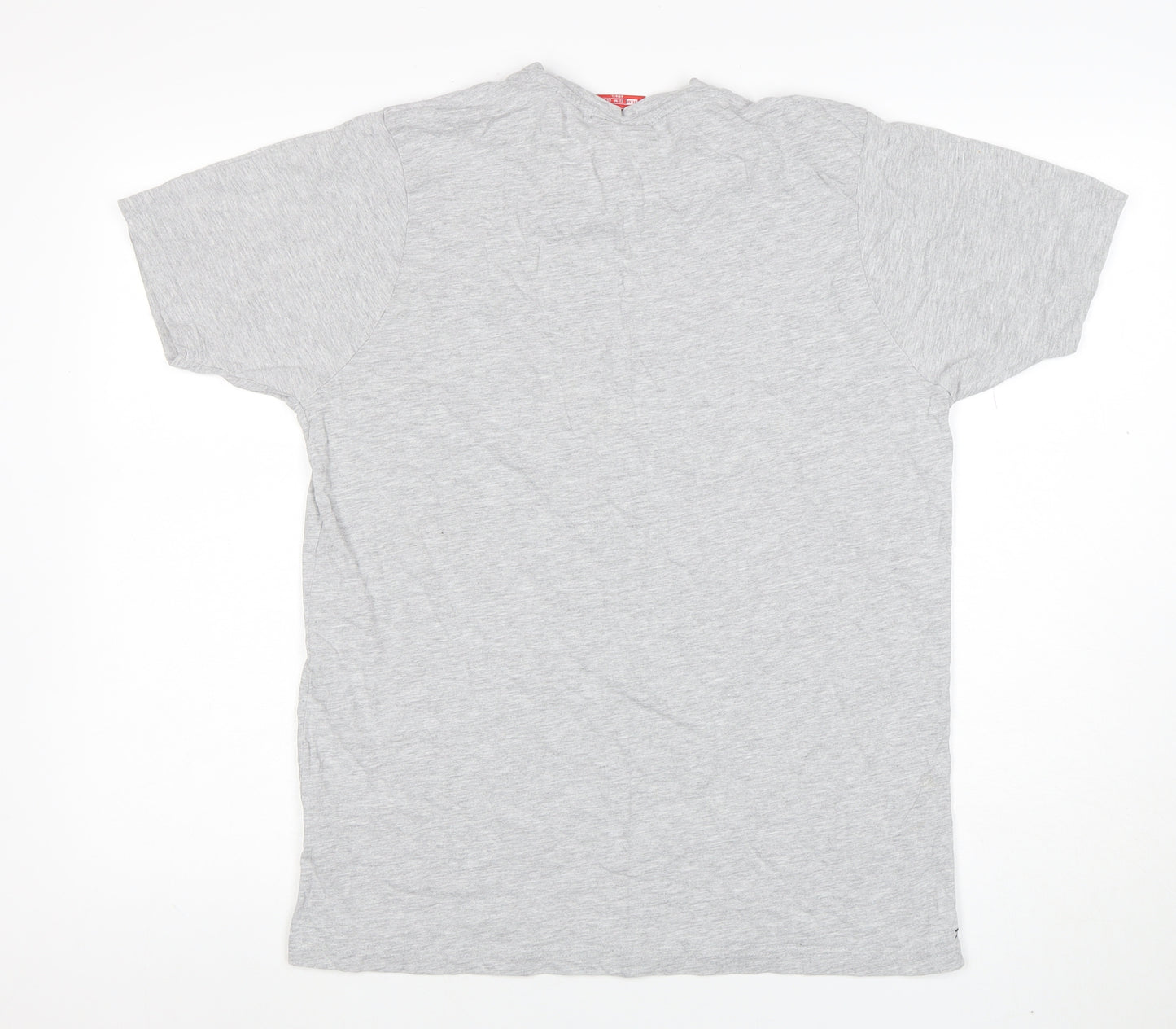 Slazenger Men’s Grey Regular Fit Short Sleeve Crew Neck T-Shirt Size M