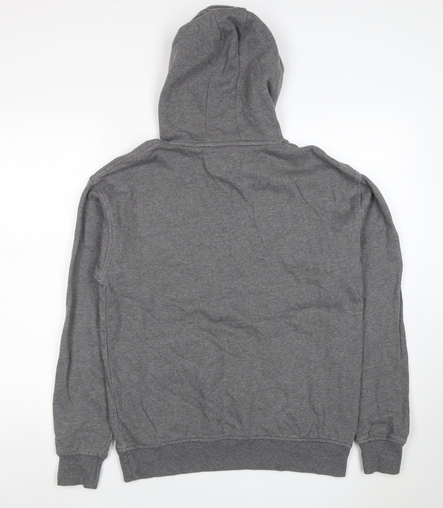 The Stronghold Men’s Grey Pullover Hoodie S Graphic LA Logo