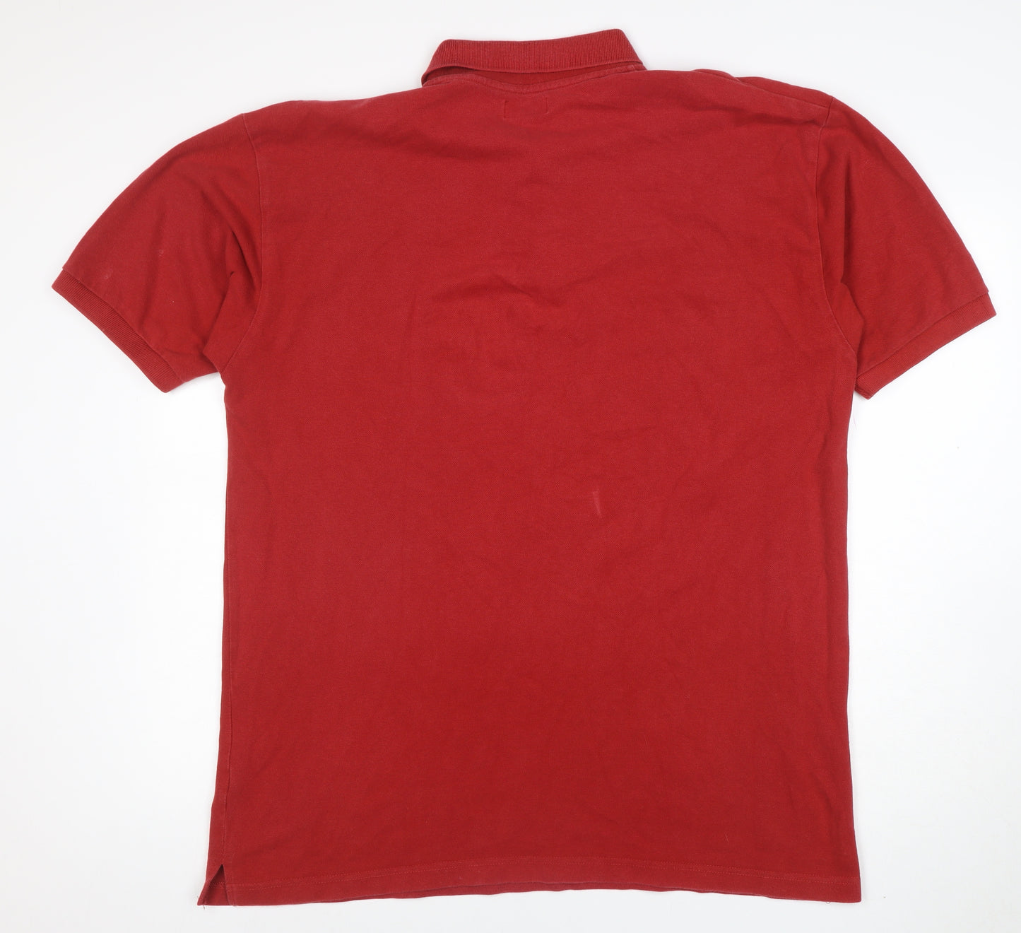 Regatta Men's Red 2XL Cotton Short Sleeve Polo Shirt