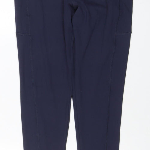 Love My Fashions Women’s Blue M Slim Fit Stretch Active Leggings