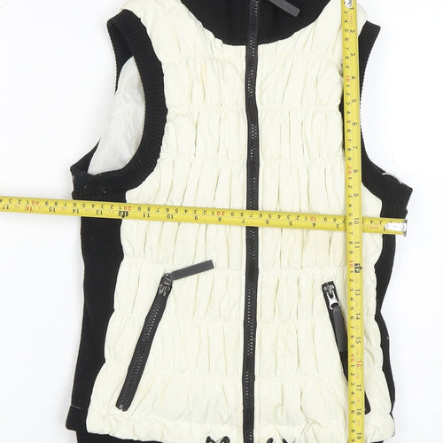 Calvin Klein Women's Black XS Quilted Puffer Waistcoat