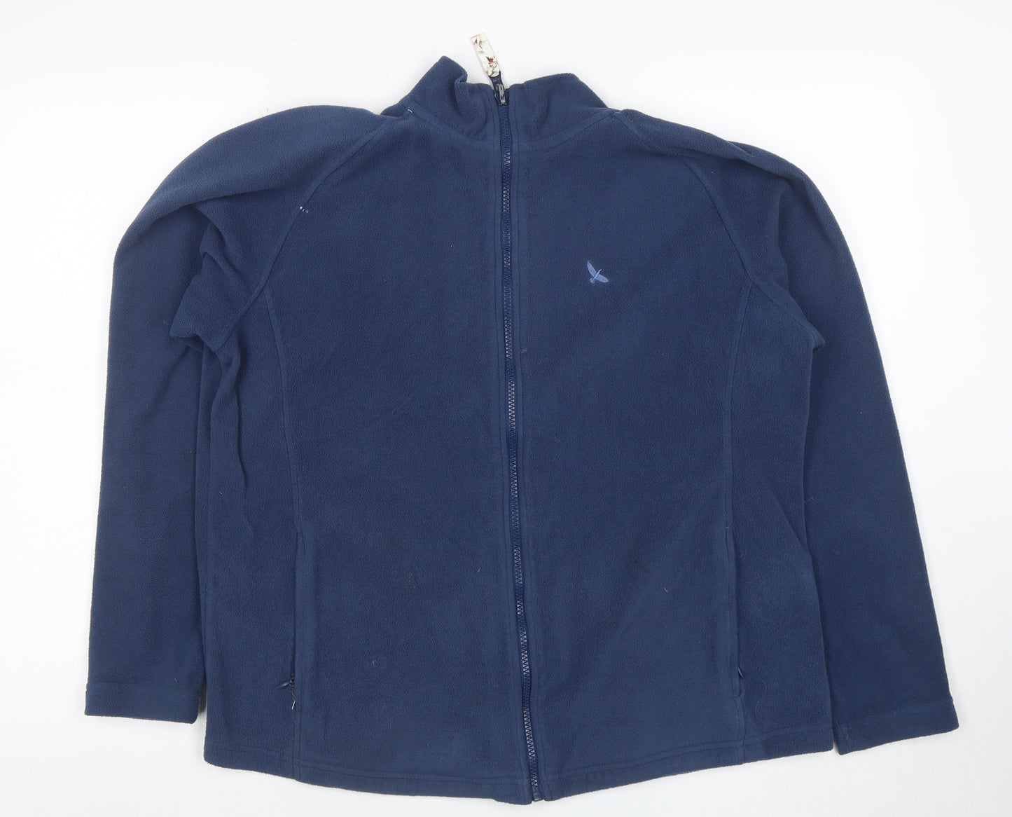 Hawkshead Womens Blue Fleece Zip Jacket Size 10 Regular