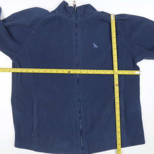 Hawkshead Womens Blue Fleece Zip Jacket Size 10 Regular