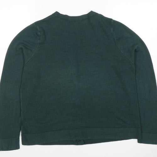 Marks and Spencer Women’s Green Beaded Cardigan Size 16
