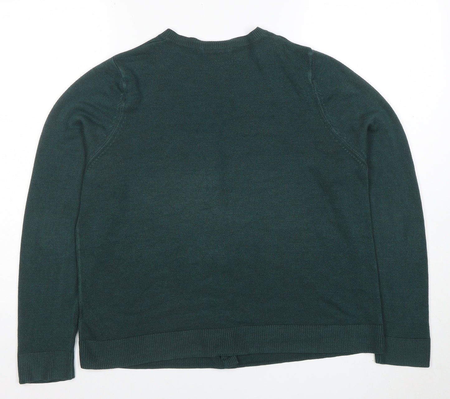 Marks and Spencer Women’s Green Beaded Cardigan Size 16