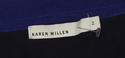 Karen Millen Women's Multicoloured Size 10 Knit Cardigan