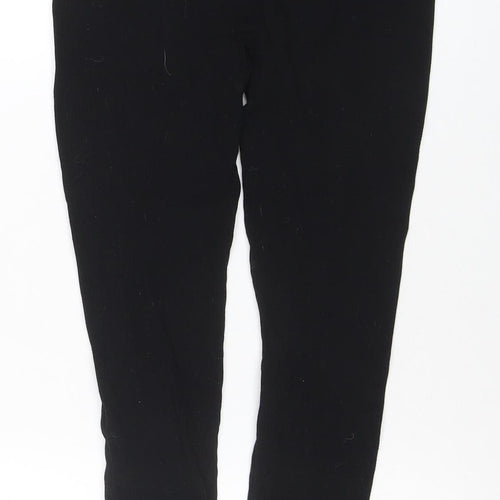 Stradivarius Womens Black XL Active Leggings Stretch Nylon Blend