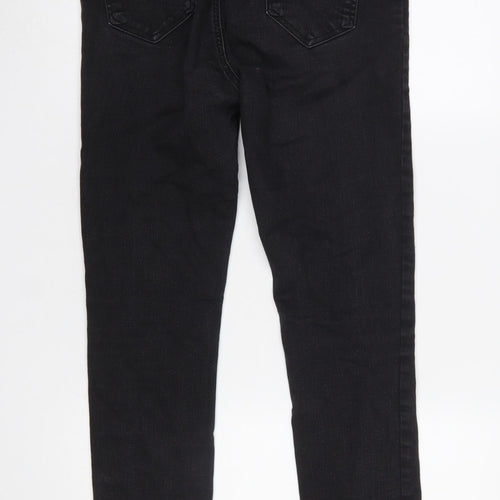 Gallery Womens Black Skinny Jeans Size 16 Stretch Denim