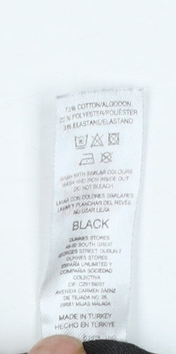 Gallery Womens Black Skinny Jeans Size 16 Stretch Denim