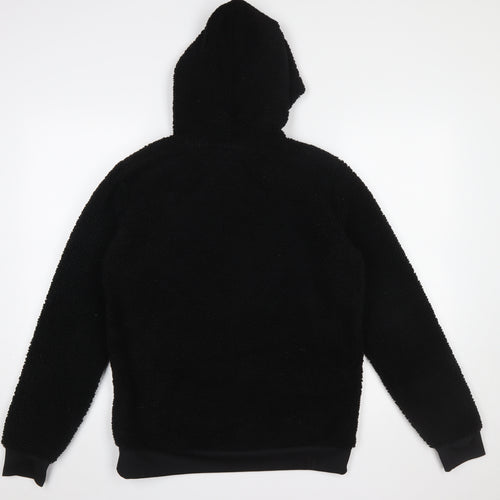 Crane Boys Black Hoodie 15-16 Years Pullover Fleece Outdoor Design
