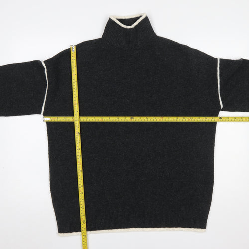Vero Moda Womens Black High Neck Long Sleeve Pullover Jumper Size S