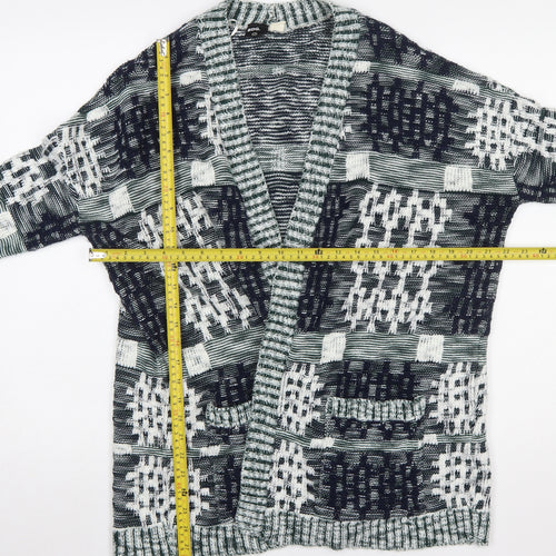 BDG Womens Multicoloured Knit Long Sleeve Cardigan Size S