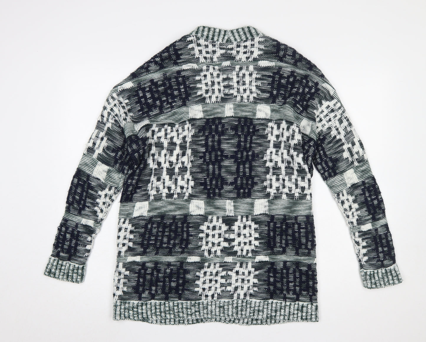 BDG Womens Multicoloured Knit Long Sleeve Cardigan Size S