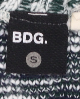 BDG Womens Multicoloured Knit Long Sleeve Cardigan Size S