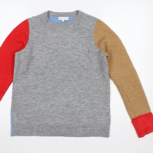 Warehouse Women’s Multicoloured Crew Neck Knit Jumper Size 10