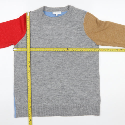Warehouse Women’s Multicoloured Crew Neck Knit Jumper Size 10
