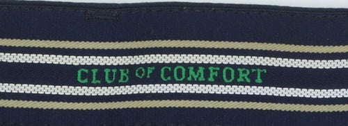 Club of Comfort Men's Blue 32/32 Chino Trousers Cotton Stretch