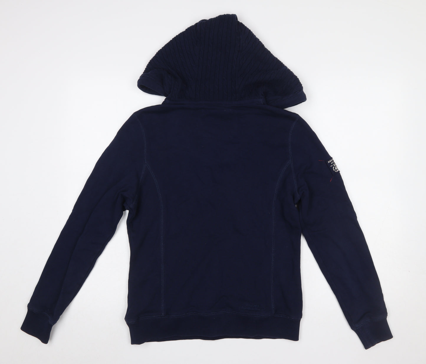 Jeep Free Spirit Women's Navy Pullover Hoodie Size 14 Cotton Blend