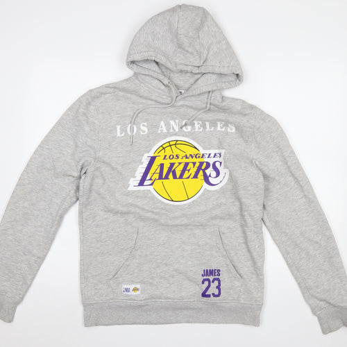 Primark NBA Los Angeles Lakers Grey Men's Pullover Hoodie M