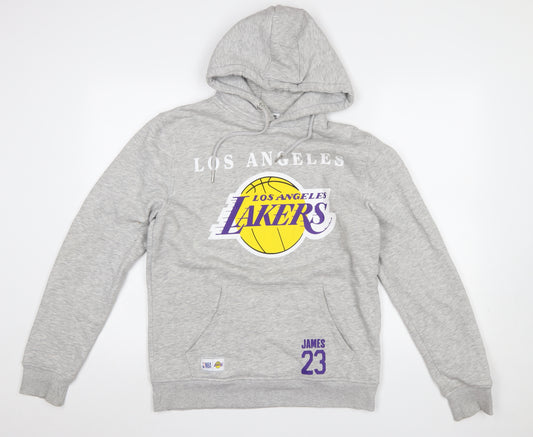 Primark NBA Los Angeles Lakers Grey Men's Pullover Hoodie M