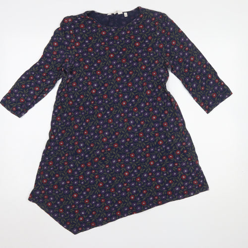 Seasalt Cornwall Womens Multicoloured Floral Cotton Tunic Top UK 8