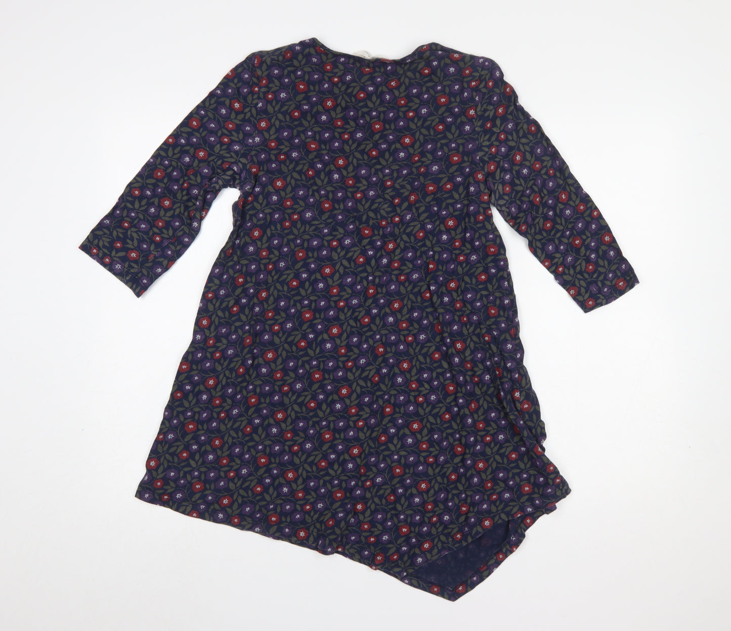 Seasalt Cornwall Womens Multicoloured Floral Cotton Tunic Top UK 8