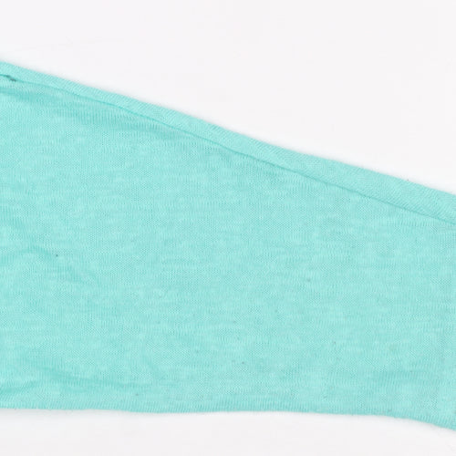 Zanzea Women Green Relaxed 3/4 Sleeve Jersey T-Shirt M