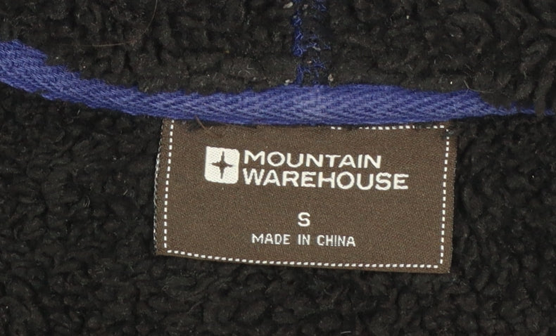 Mountain Warehouse Men's Blue Hooded Fleece Jacket Size S