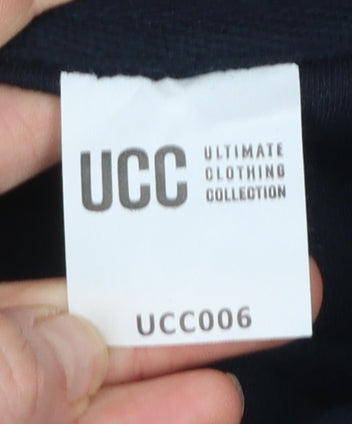 UCC Men's Black XL Pullover Christmas Graphic Hoodie