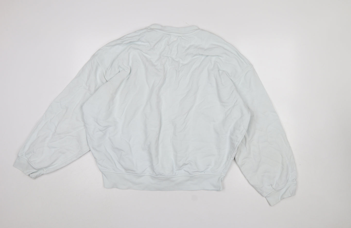 4th & Reckless Women’s Light Blue Crew Neck Pullover Sweatshirt S