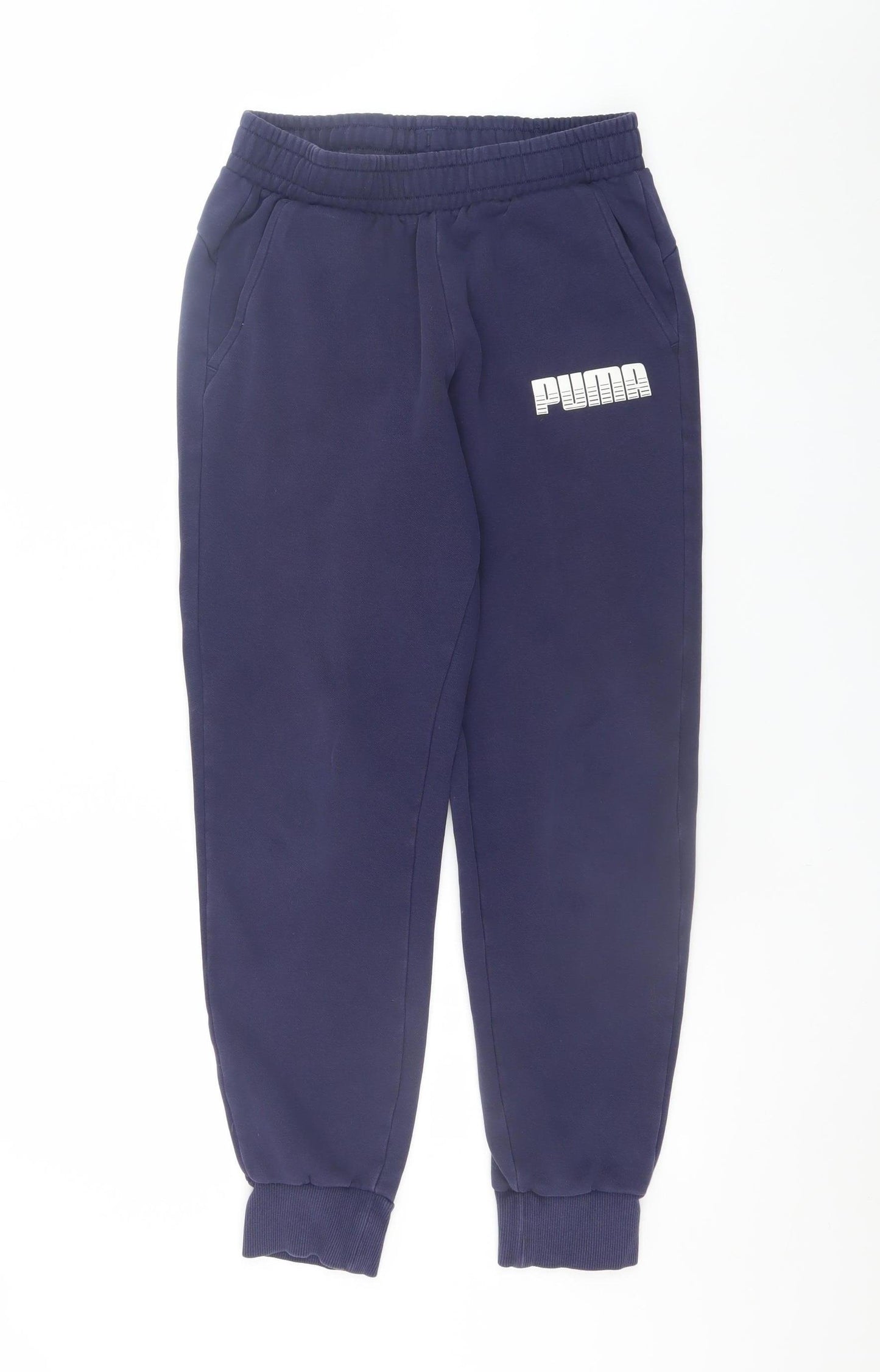 Puma Men's Blue Jogger Sweatpants Size S Regular Fit