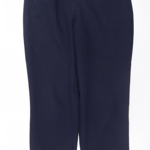 Zara Women’s Blue Slim Fit Tailored Dress Pants Size 12