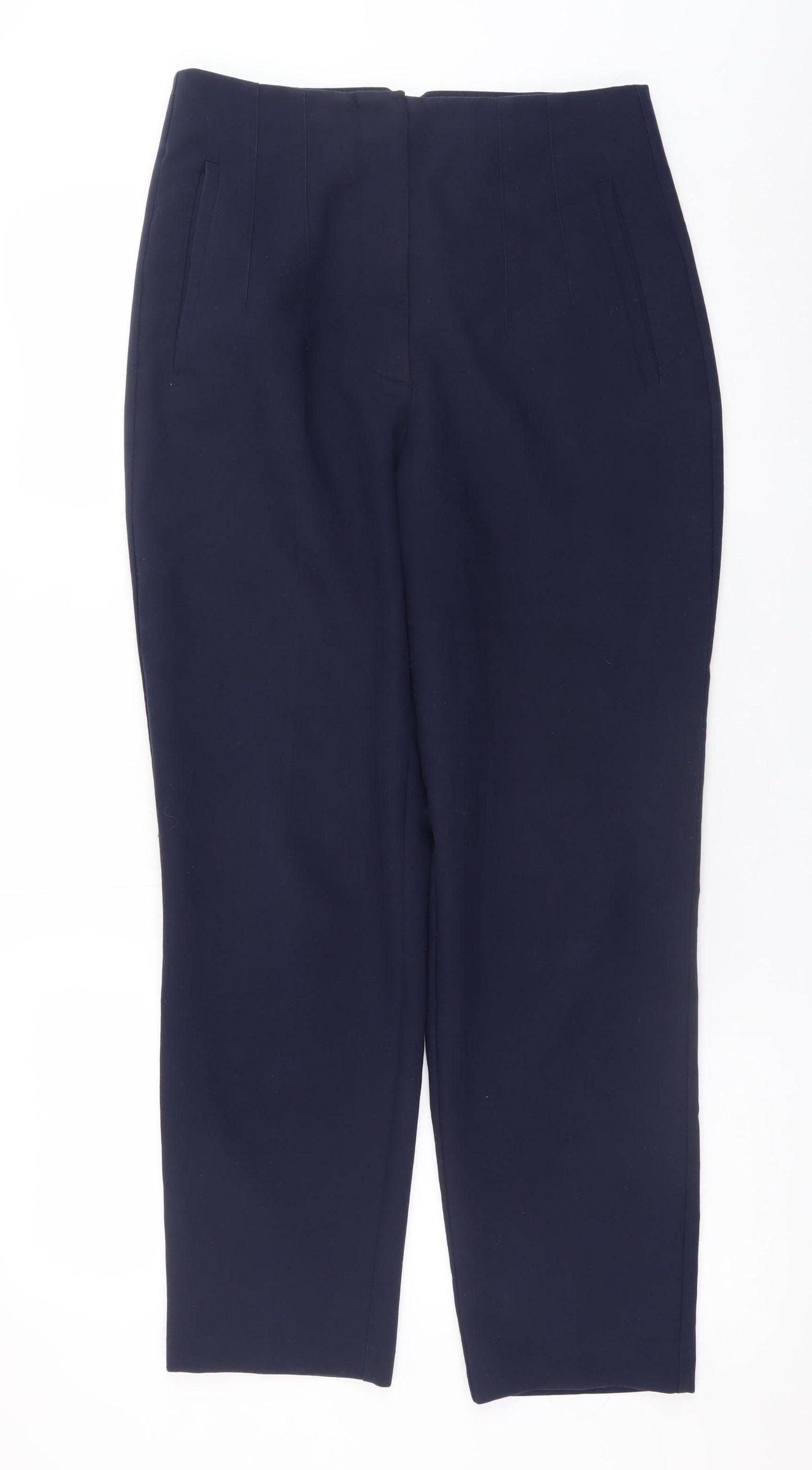 Zara Women’s Blue Slim Fit Tailored Dress Pants Size 12
