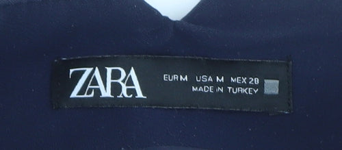 Zara Women’s Blue Slim Fit Tailored Dress Pants Size 12