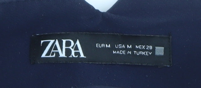 Zara Women’s Blue Slim Fit Tailored Dress Pants Size 12