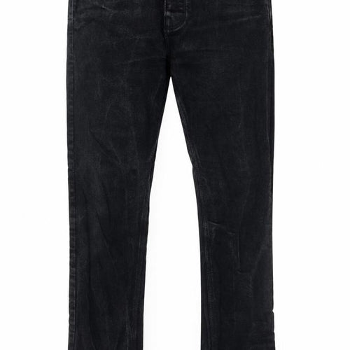 French Connection Men's Black Slim Fit Jeans W34 L34 Denim