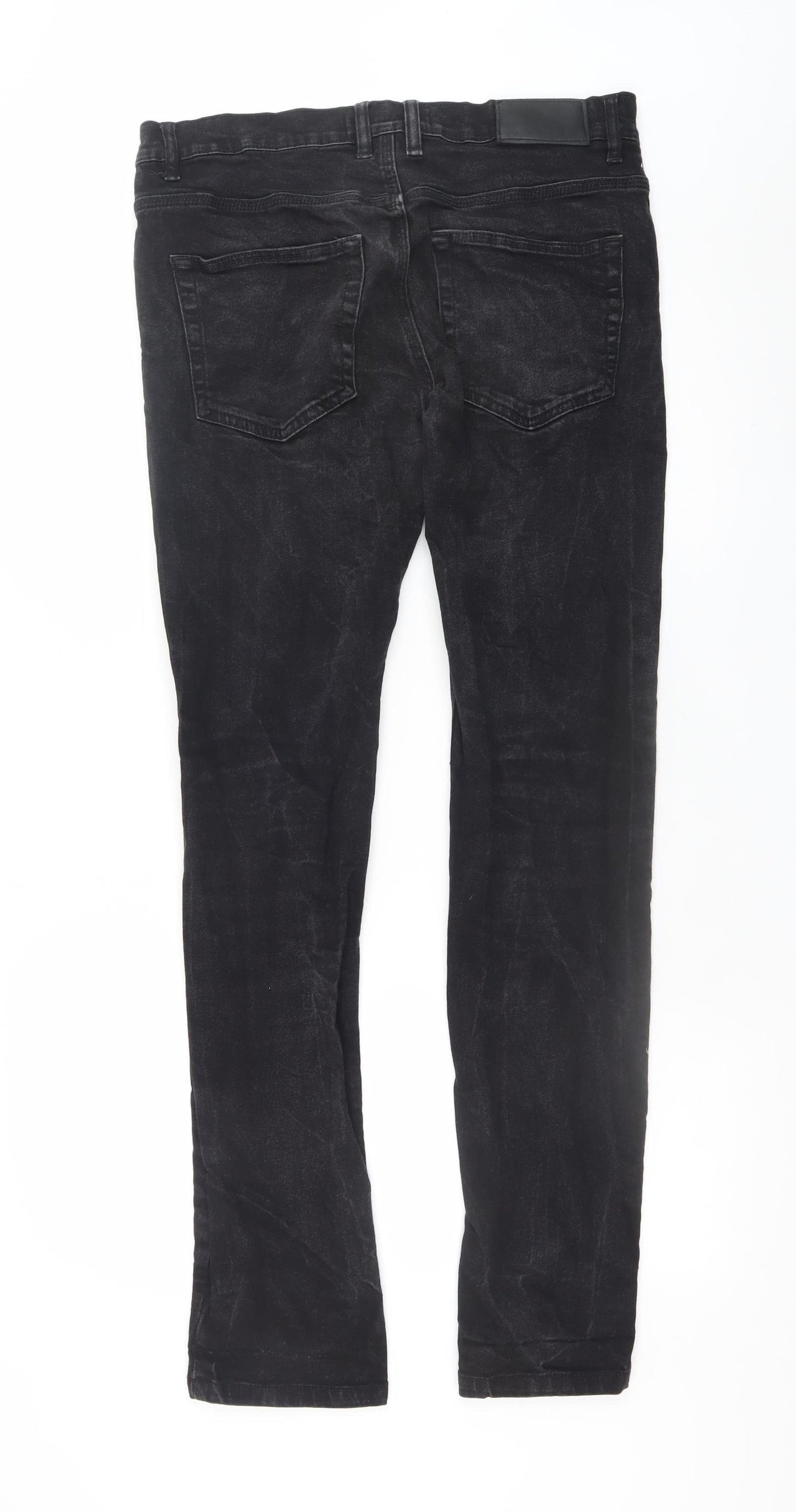 French Connection Men's Black Slim Fit Jeans W34 L34 Denim