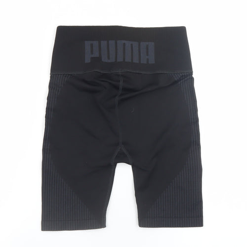 Puma Women’s Black XS Biker Shorts Stretch Activewear