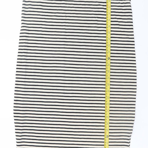 Vero Moda Women’s Black Stripe Sleeveless Tank Dress Size 12